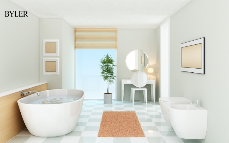 Nguyên tắc bố trí thiết bị vệ sinh