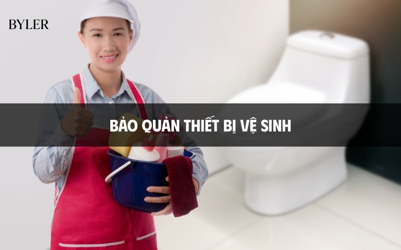 Bảo quản thiết bị vệ sinh Bảo quản thiết bị vệ sinh