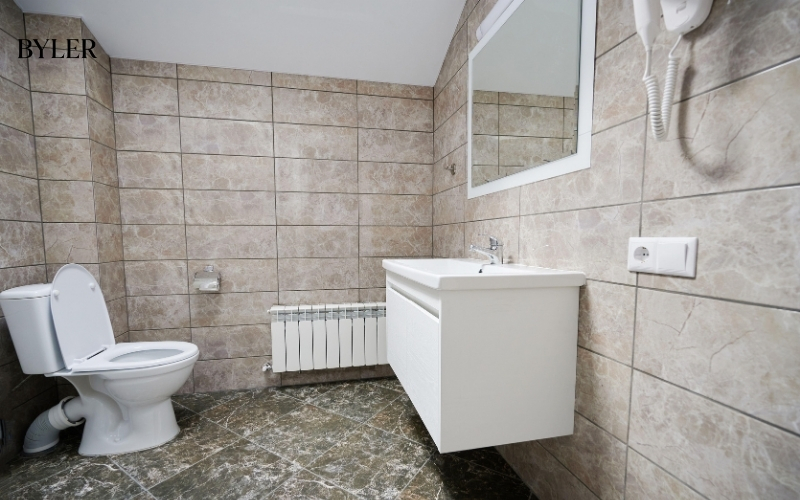 Khoảng cách cho Lavabo