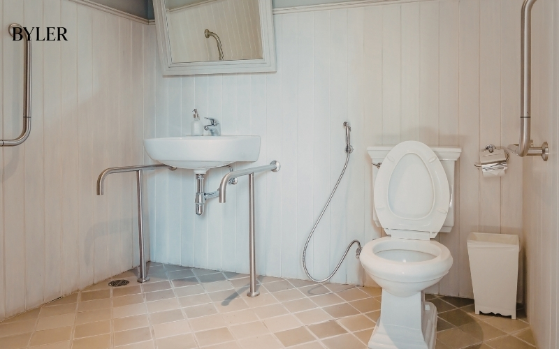 Khoảng cách cho bồn cầu