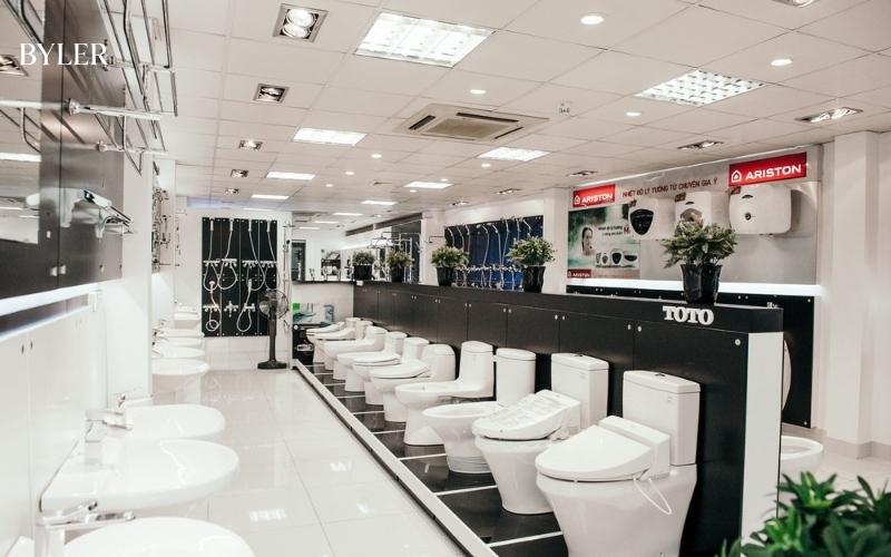 Mẫu showroom phong cách hiện đại