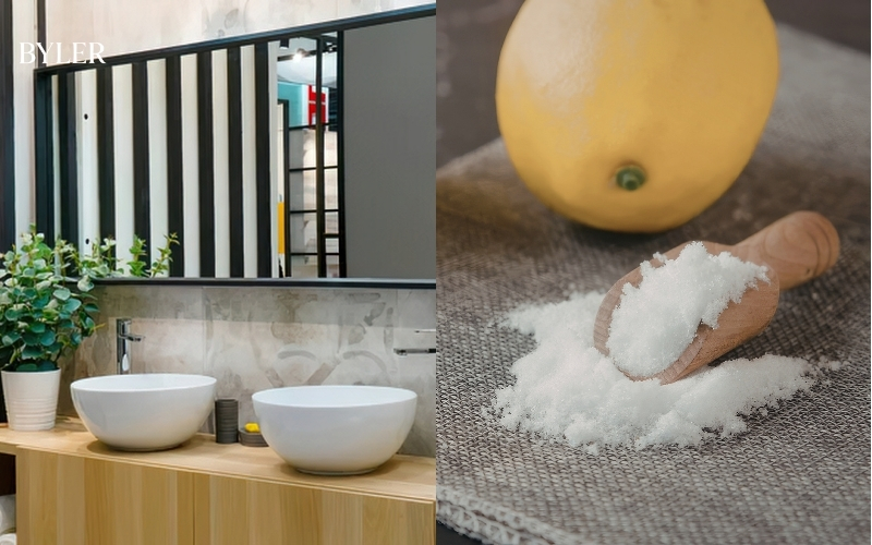 Sử dụng hỗn hợp Chanh và Muối