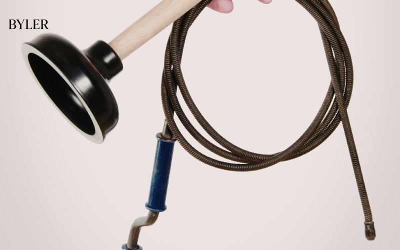 Dây lò xo thông cống quay tay