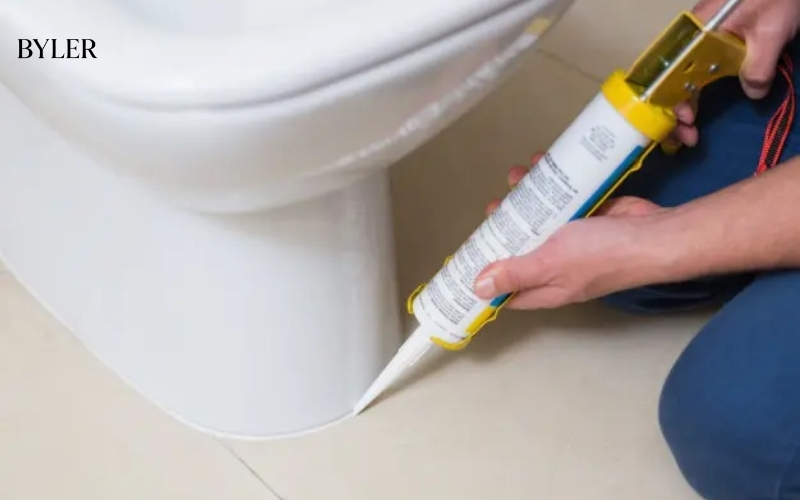 Kiểm tra và hoàn thiện bằng Silicon/Xi măng