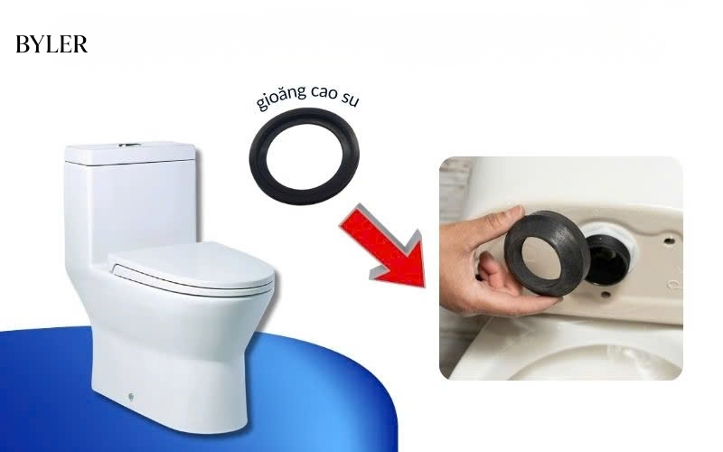 Lắp đặt gioăng cao su