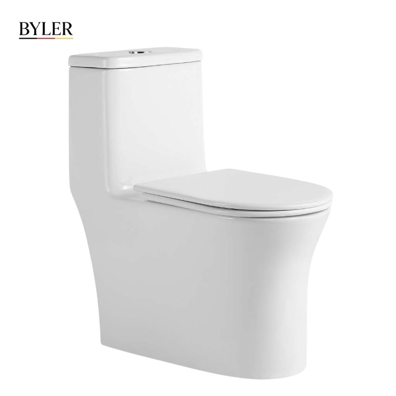 Bồn cầu một khối Byler BLK 9982 Bồn cầu một khối Byler BLK 9982