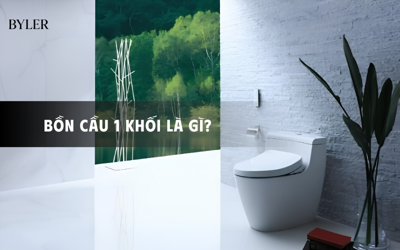 Bồn cầu 1 khối là gì?