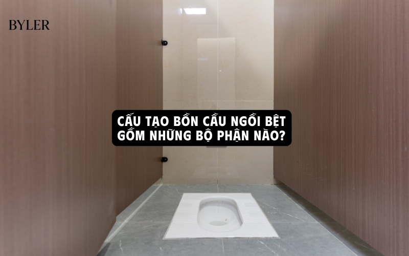 Cấu tạo bồn cầu ngồi