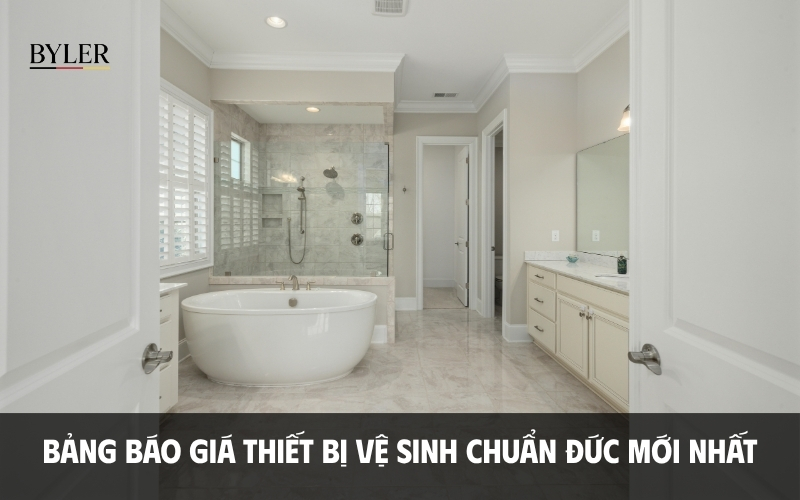 Giá thiết bị vệ sinh chuẩn Đức