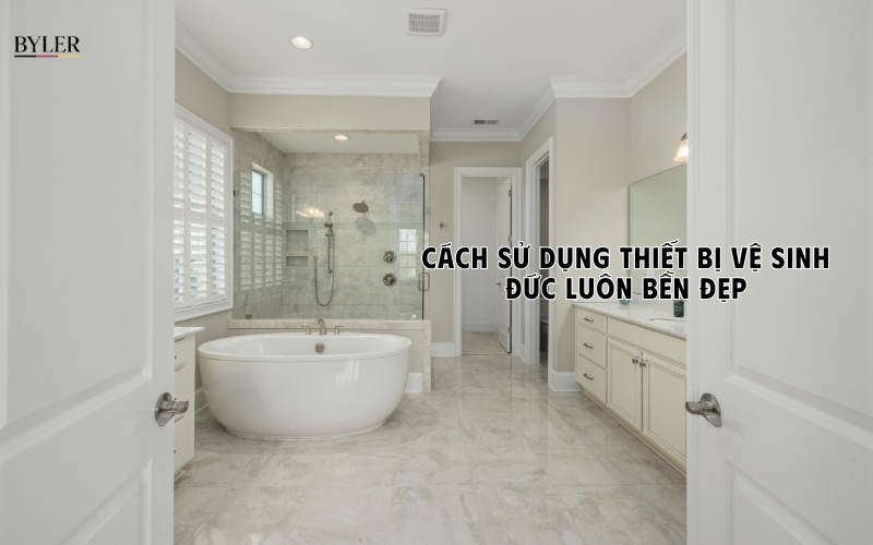 Cách sử dụng thiết bị vệ sinh Đức