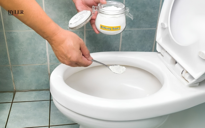 Sử dụng hỗn hợp Baking Soda và Giấm ăn