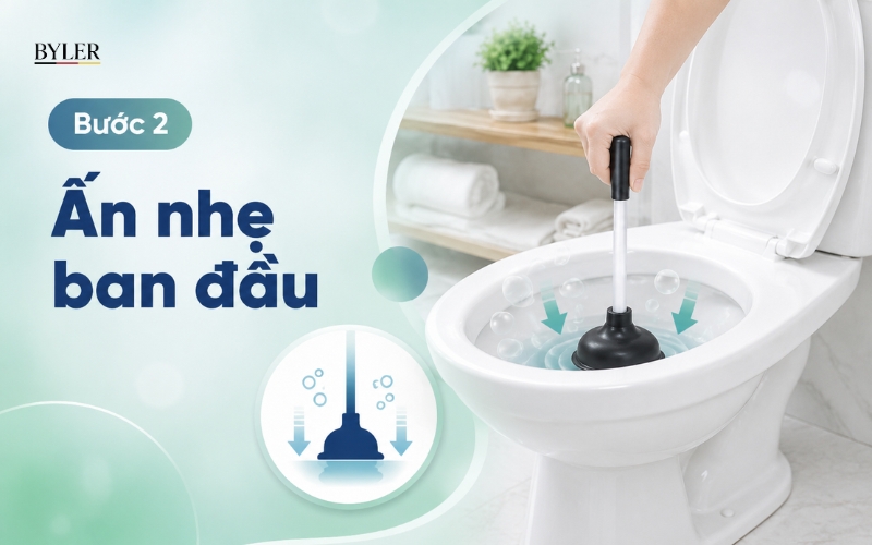 Ấn nhẹ nhàng để đẩy hết không khí ra ngoài Ấn nhẹ nhàng để đẩy hết không khí ra ngoài