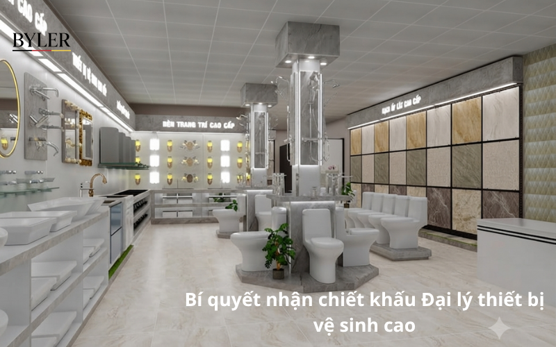 Chiết khấu Đại lý thiết bị vệ sinh cao
