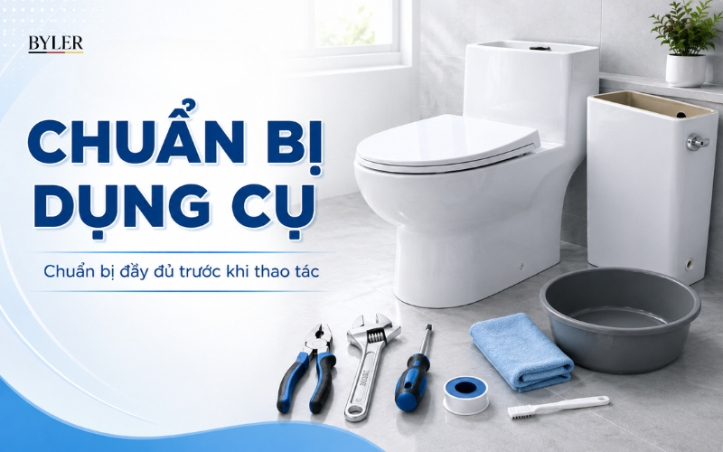 Chuẩn bị dụng cụ Chuẩn bị dụng cụ