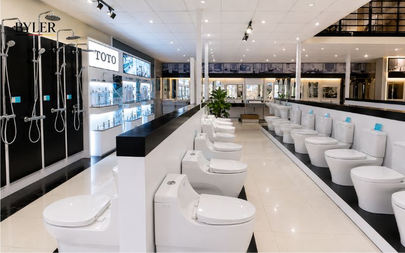 Nhà phân phối thiết bị vệ sinh Toto