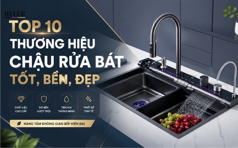Thương hiệu chậu rửa bát