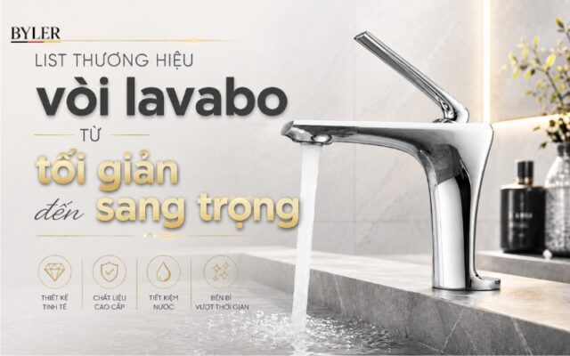 Thương hiệu vòi lavabo