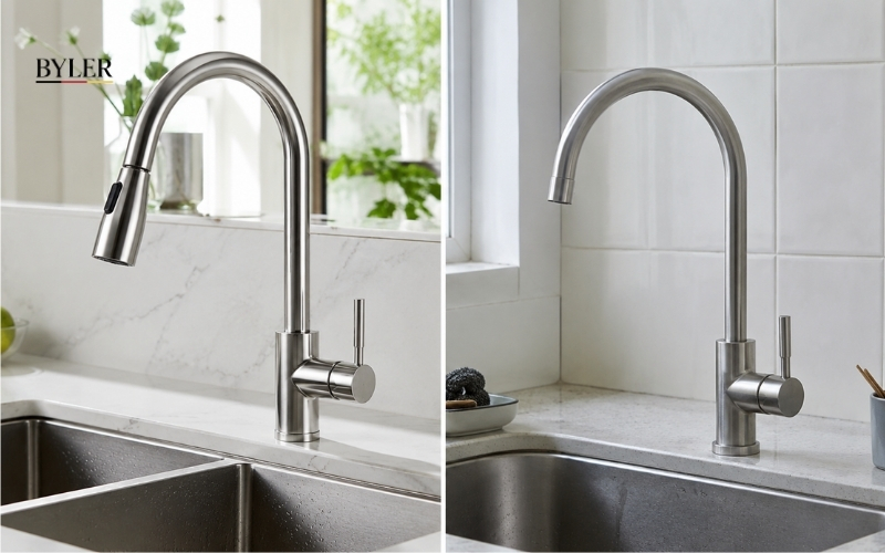Tổng quan về vòi rửa bát inox 304 và inox 201
