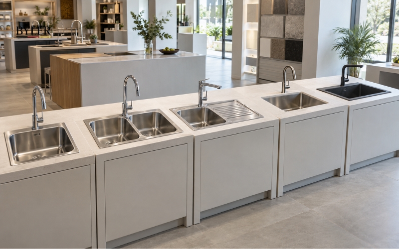 Các loại chậu rửa bát bền đẹp và dễ sử dụng Các loại chậu rửa bát bền đẹp và dễ sử dụng