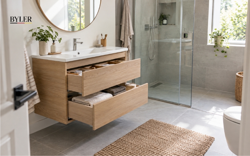 Cách chọn kích thước tủ chậu lavabo