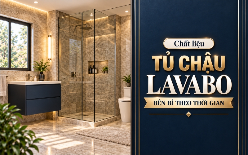 Chất liệu tủ chậu lavabo