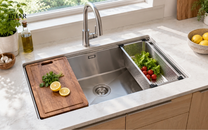 Tổng quan về chậu rửa bát 1 hố