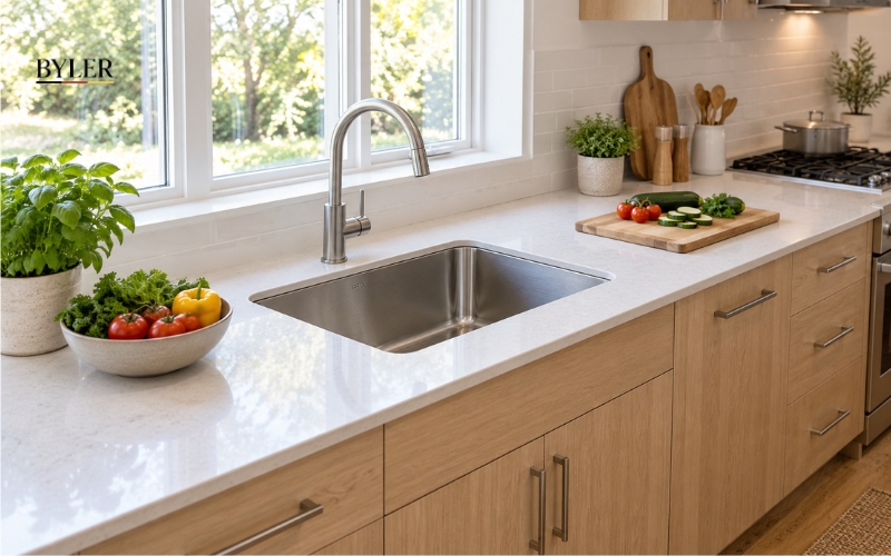 Vì sao cần chọn đúng kích thước chậu rửa bát Vì sao cần chọn đúng kích thước chậu rửa bát