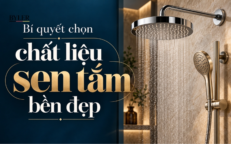 Chất liệu sen tắm