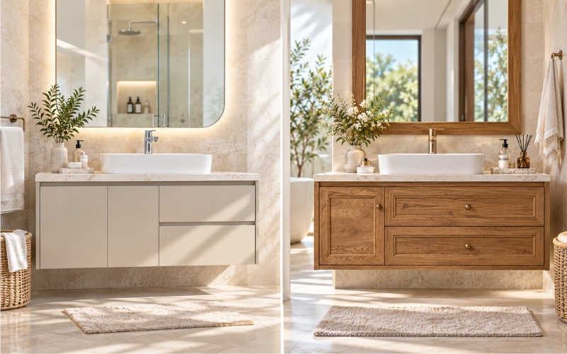 Hiểu đúng hai loại tủ lavabo trước khi so sánh Hiểu đúng hai loại tủ lavabo trước khi so sánh