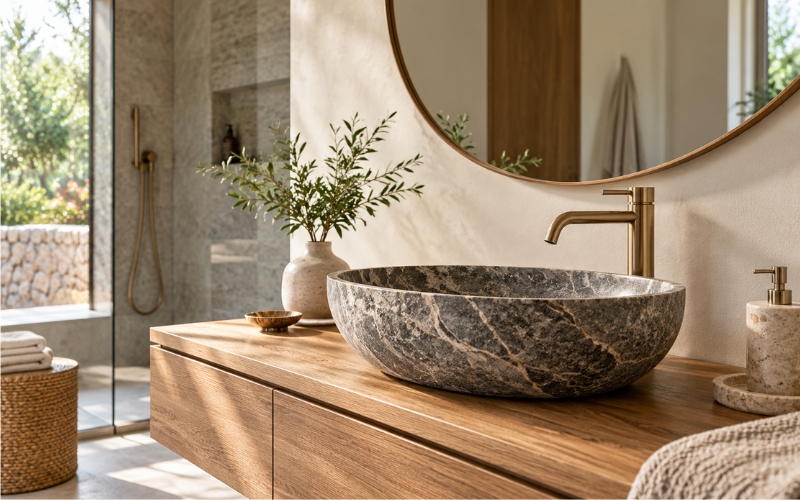Lavabo đá có gì đặc biệt