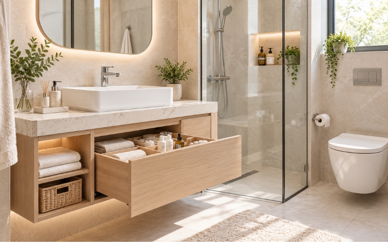 Những tiện ích tủ chậu lavabo càng dùng càng thích