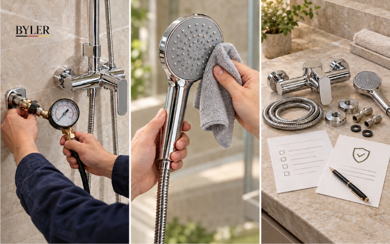 Những yếu tố cần kiểm tra trước khi mua sen tắm